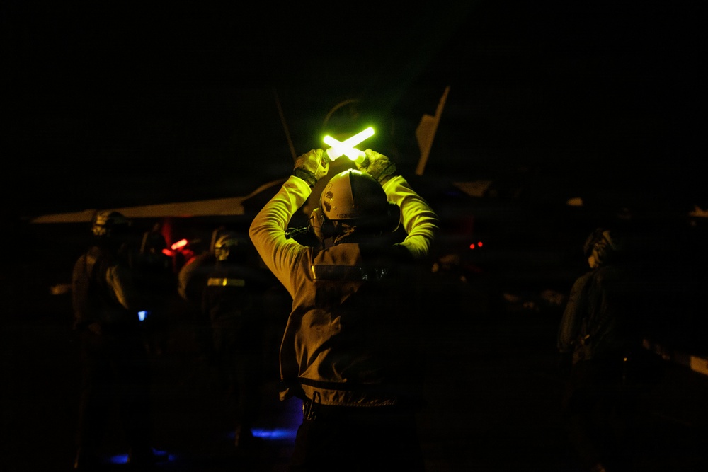 George H.W. Bush Night Flight Operations