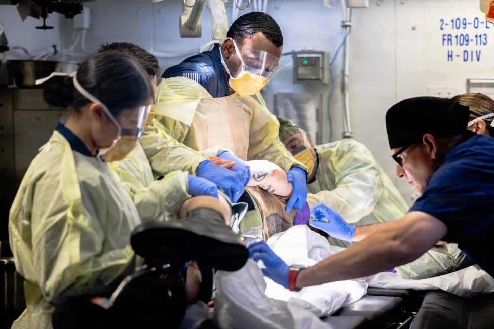 USS Theodore Roosevelt Medical