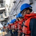 USS Iwo Jima Conducts a Replenishment-At-Sea