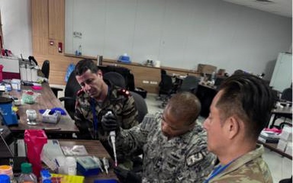 Naval Medical Research Unit EURAFCENT Advances Force Health Protection During African Lion 26