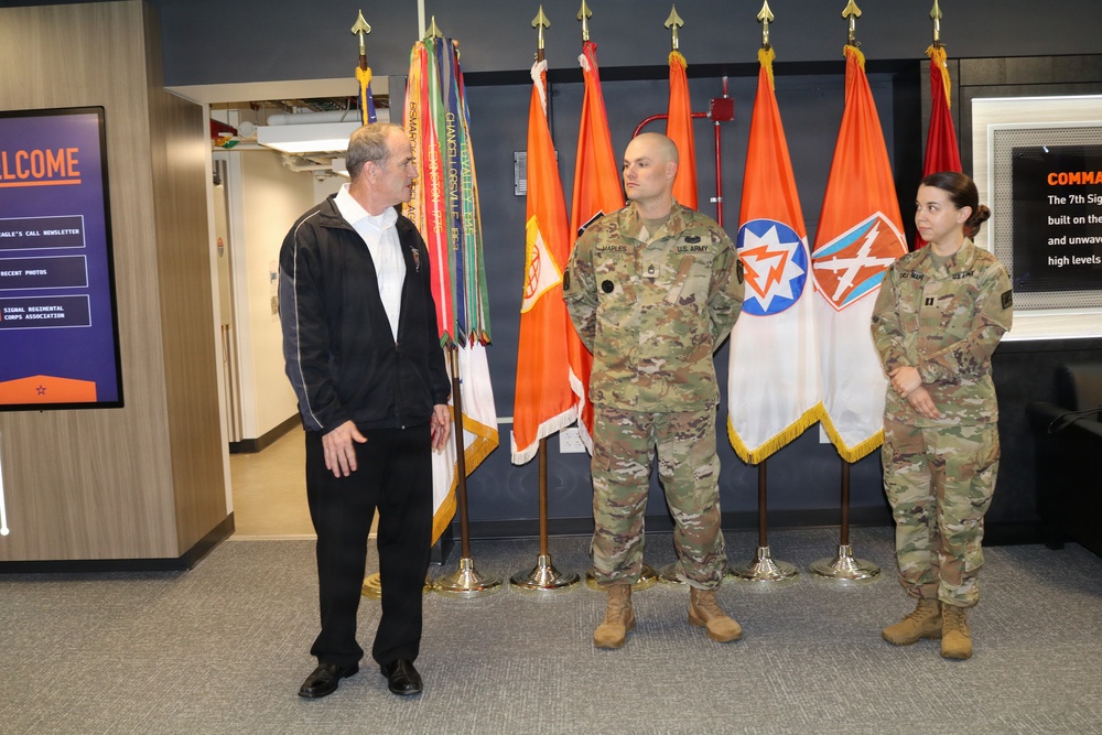 Master Sgt. Aaron Maples' Promotion Ceremony