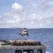 USS Iwo Jima Conducts a Replenishment-At-Sea
