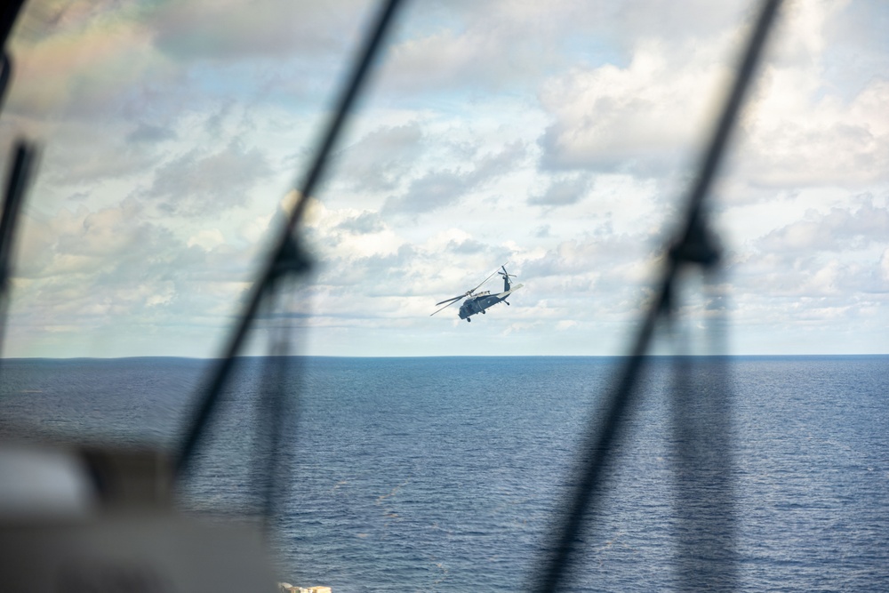 USS Iwo Jima Replenishment-At-Sea