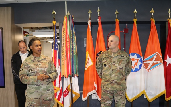 Master Sgt. Aaron Maples' Promotion Ceremony