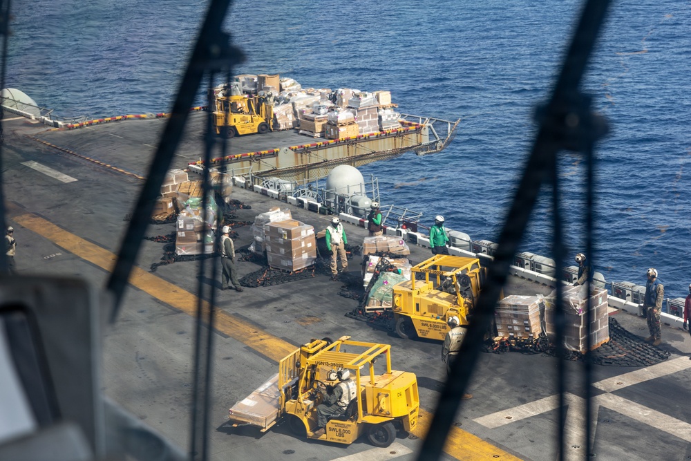 USS Iwo Jima Replenishment-At-Sea