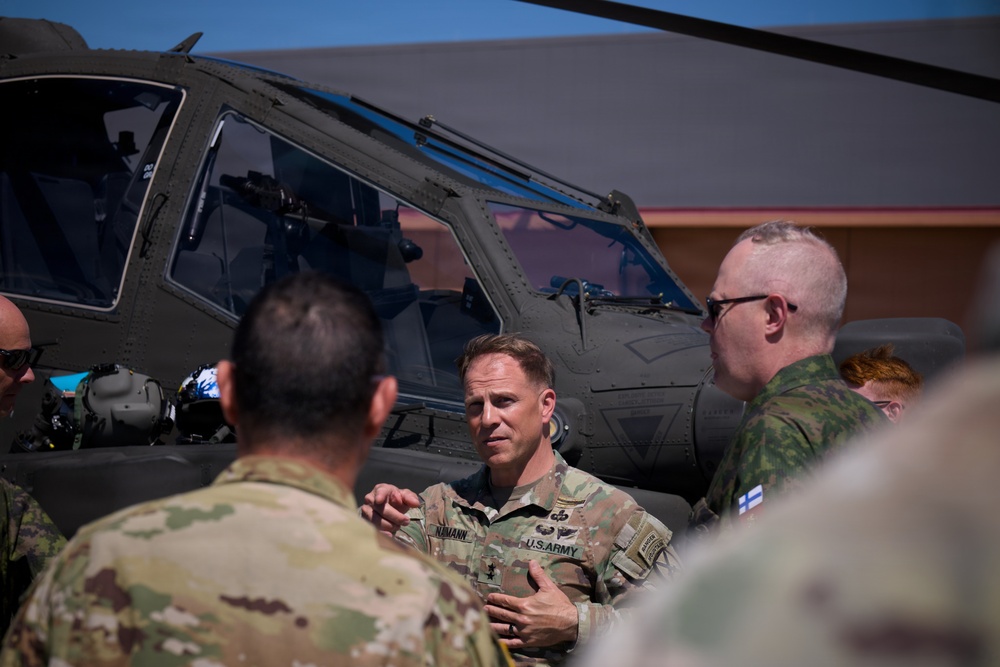 Finnish Chief of Defense Visits 10th Mountain Division