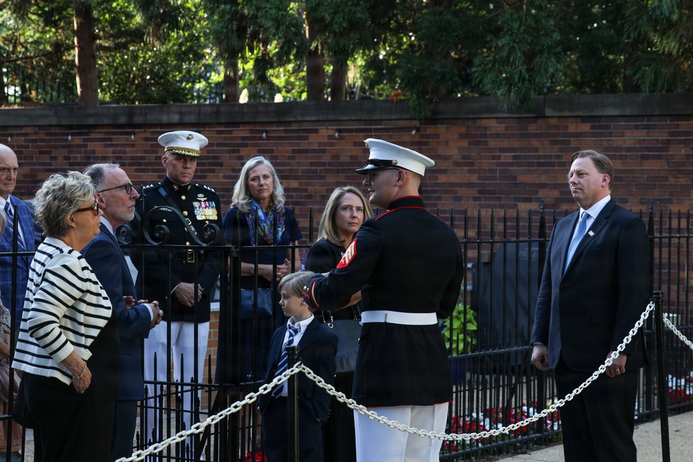 Under Secretary of War for Acquisition and Sustainment attends MBW's Evening Parade