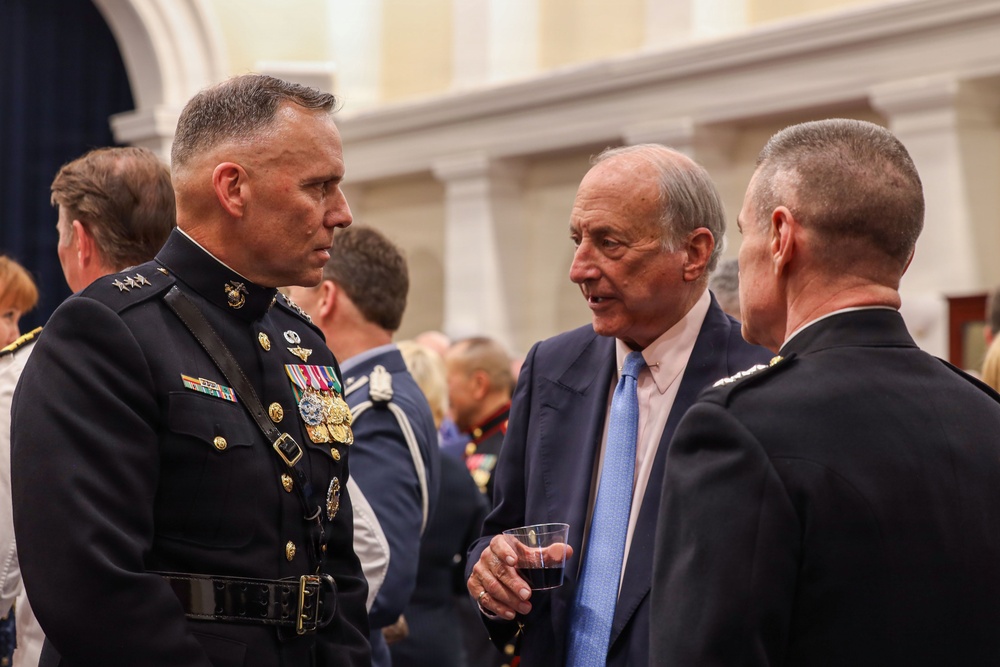 Under Secretary of War for Acquisition and Sustainment attends MBW's Evening Parade