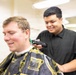 John F. Kennedy Sailor Cuts Hair