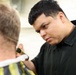 John F. Kennedy Sailor Cuts Hair