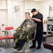 John F. Kennedy Sailor Cuts Hair