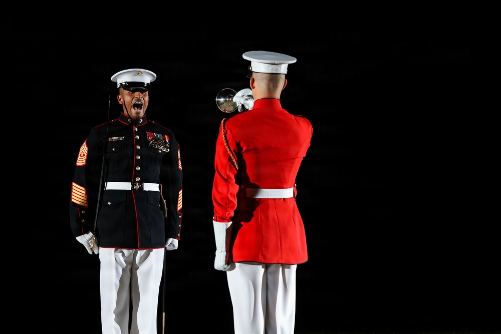 Under Secretary of War for Acquisition and Sustainment attends MBW's Evening Parade