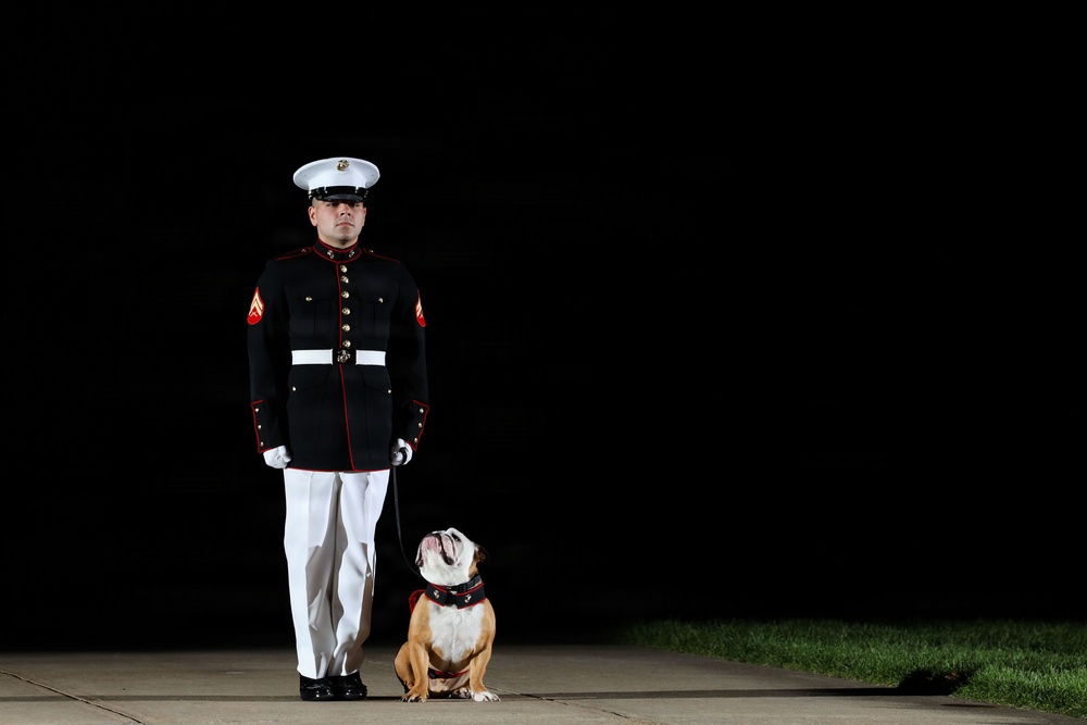 Under Secretary of War for Acquisition and Sustainment attends MBW's Evening Parade