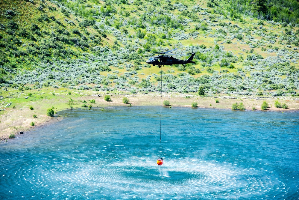 Idaho National Guard, Idaho Department of Lands train to prepare for fire season