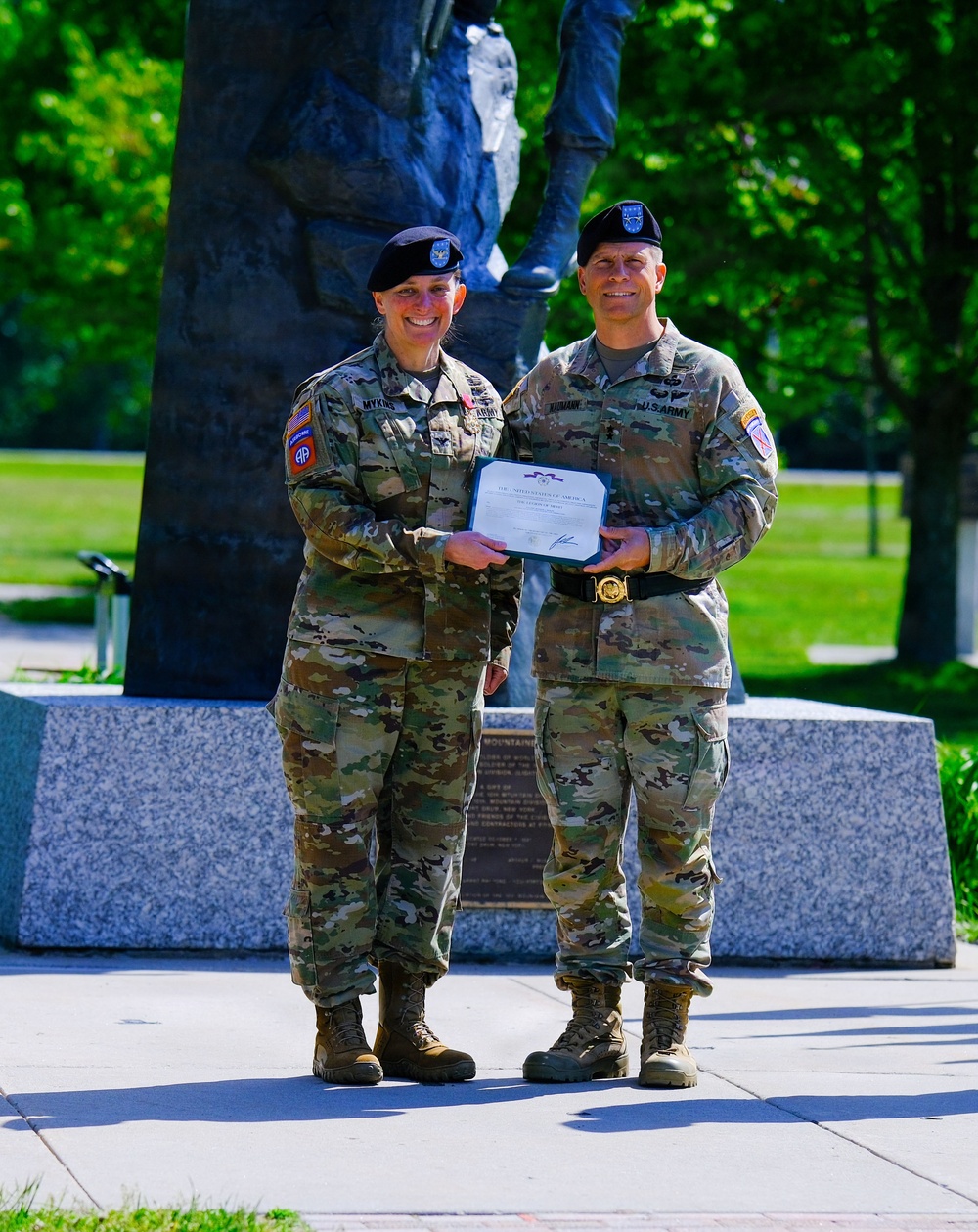 10th Mountain Division Bids Senior Leaders Farewell