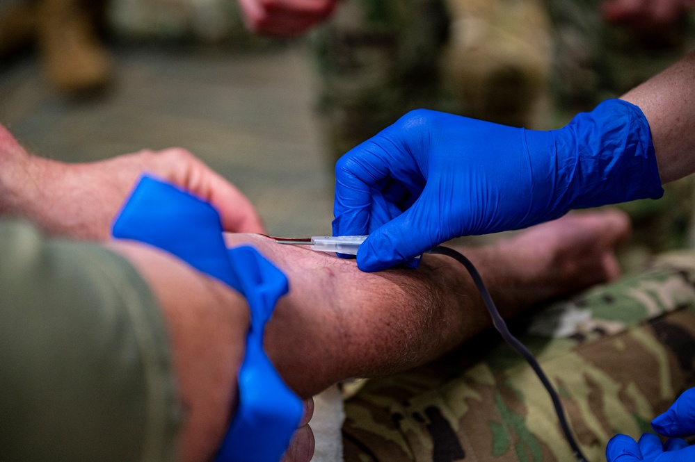 911th AES Airmen build lifesaving skills during TCCC course