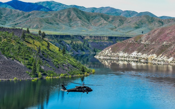 Idaho National Guard, Idaho Department of Lands train to prepare for fire season