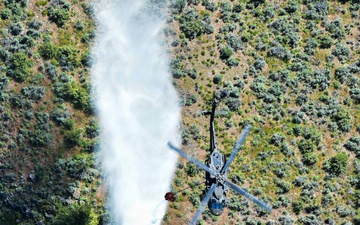 Idaho National Guard, Idaho Department of Lands train to prepare for fire season