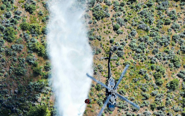 Idaho National Guard, Idaho Department of Lands train to prepare for fire season