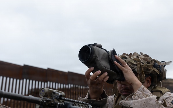 JTF-SB service members patrol the southern border