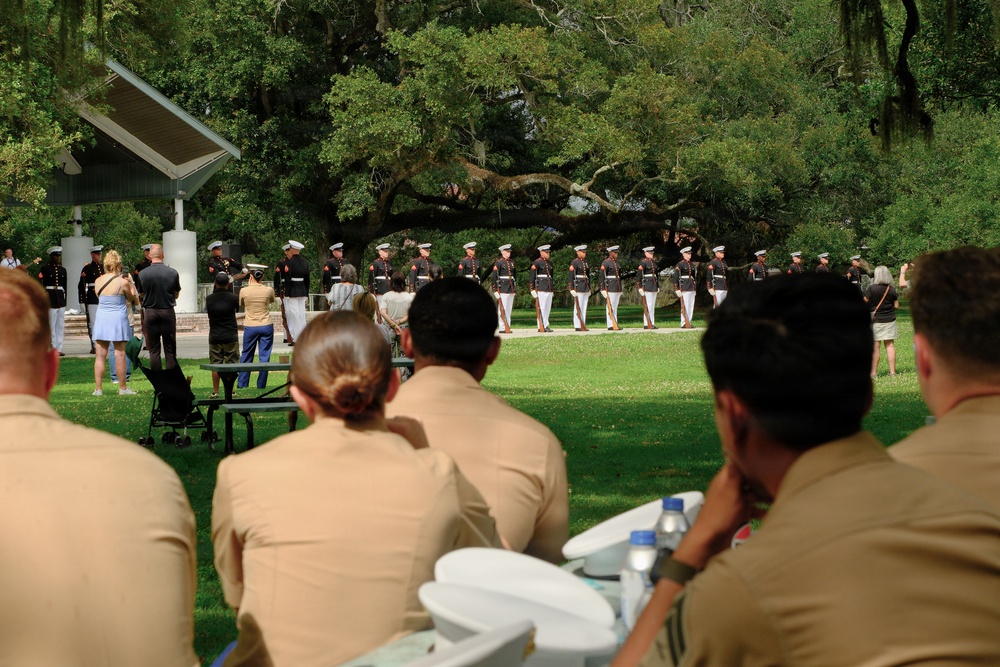 Service Members Participate in Military Friends and Family Day at Audubon Zoo during Sail 250 New Orleans