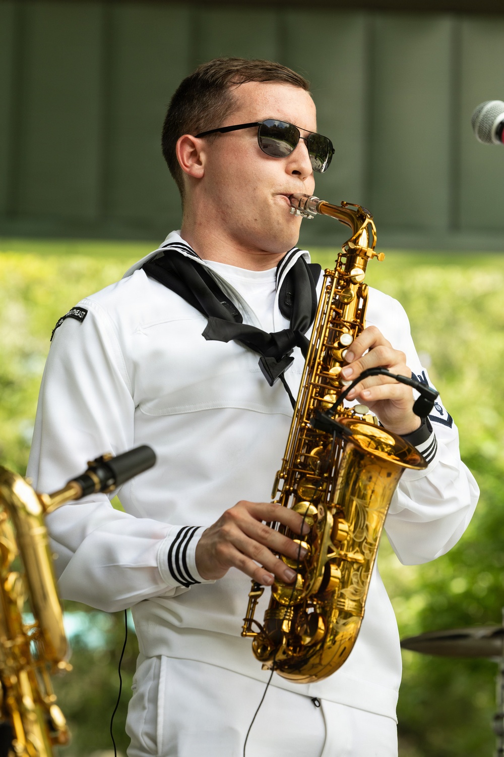 Service Members Participate in Military Friends and Family Day at Audubon Zoo during Sail 250 New Orleans