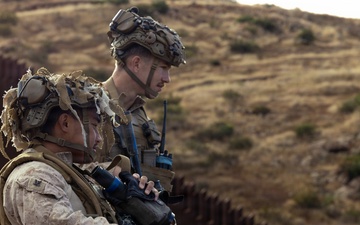 JTF-SB service members patrol the southern border