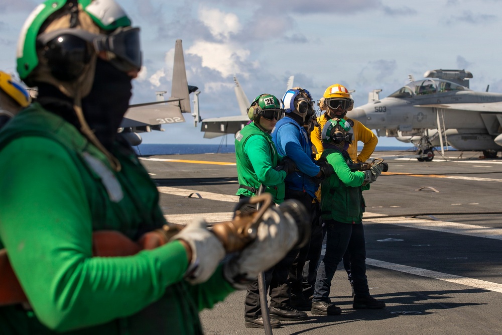 George Washington Conducts Mass Casualty Drill