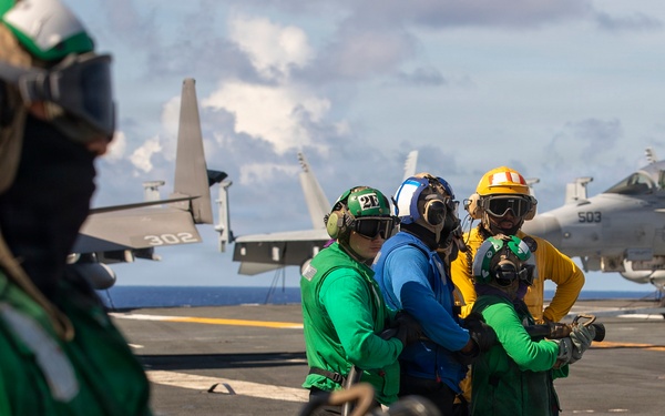 George Washington Conducts Mass Casualty Drill