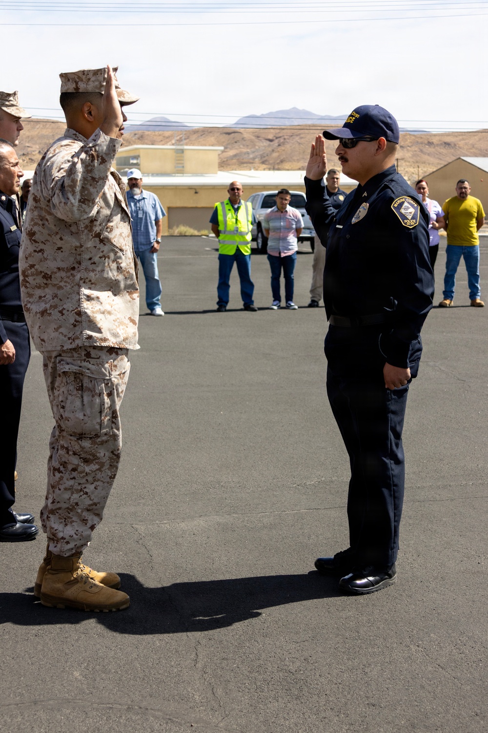 Formal MCLEP promotion ceremony