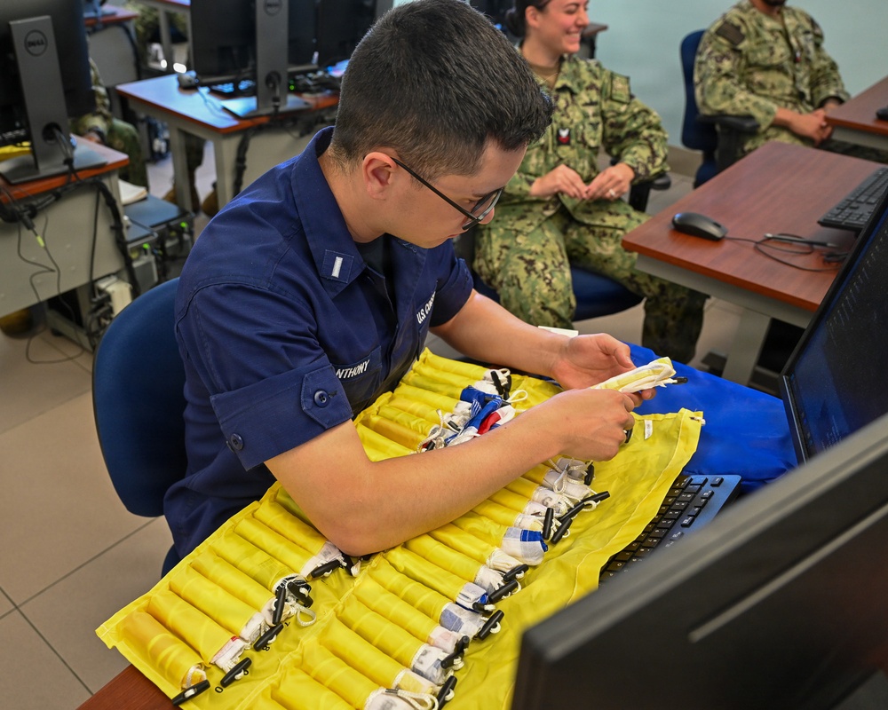 SURFNAV Students Use Signal Flags
