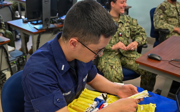 SURFNAV Students Use Signal Flags