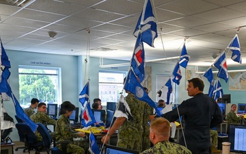 SURFNAV Students Use Signal Flags