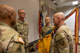 204th Maneuver Enhancement Brigade welcomes Lt. Col. Blake Bingham as incoming commander