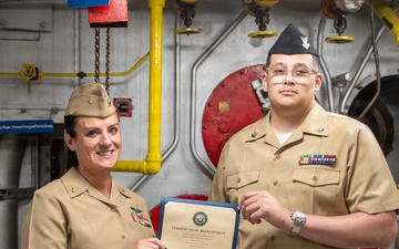 MM1 Zupo Reenlistment