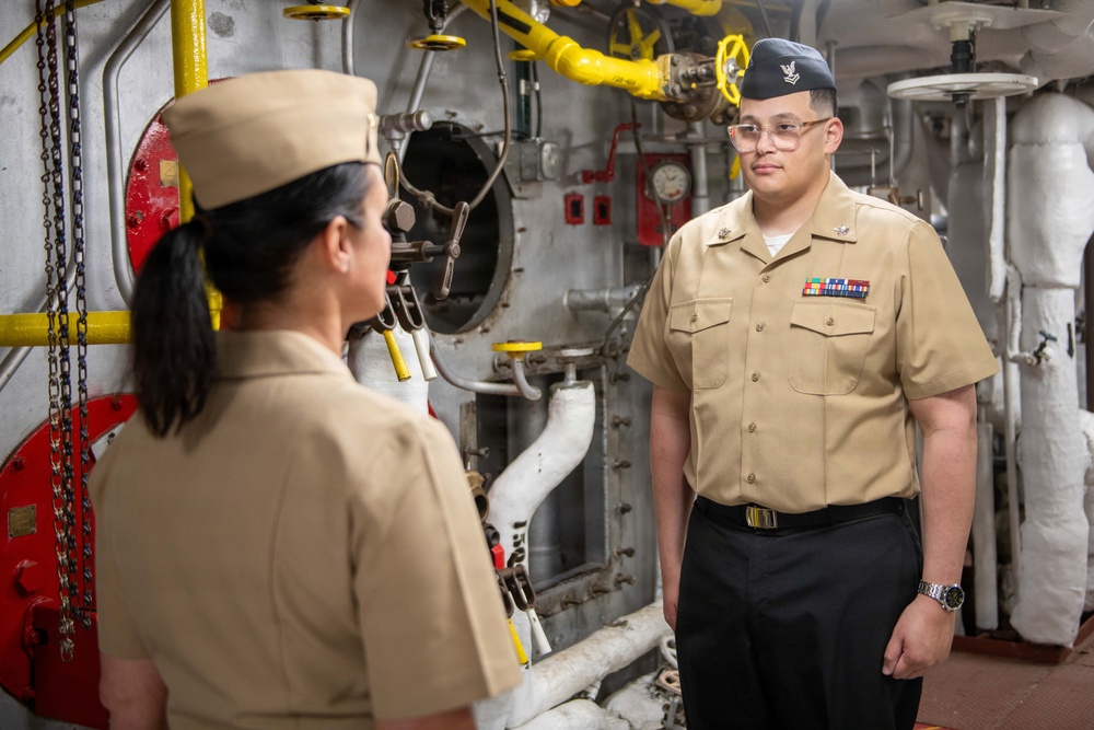 MM1 Zupo Reenlistment