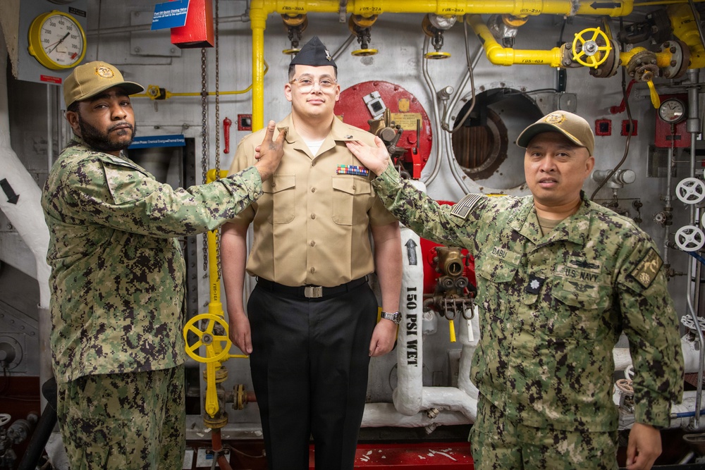 MM1 Zupo Reenlistment