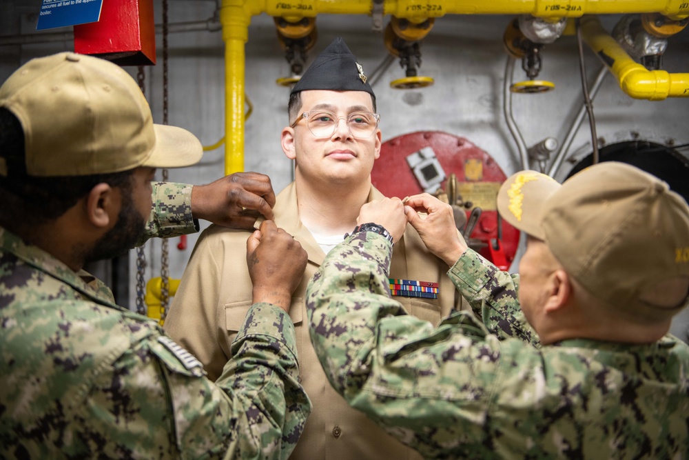 MM1 Zupo Reenlistment