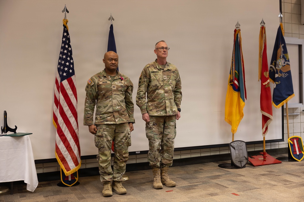 204th Maneuver Enhancement Brigade welcomes Lt. Col. Blake Bingham as incoming commander