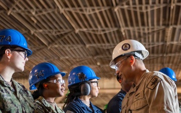 USS John C. Stennis (CVN 74) Rings Off Supply Officer