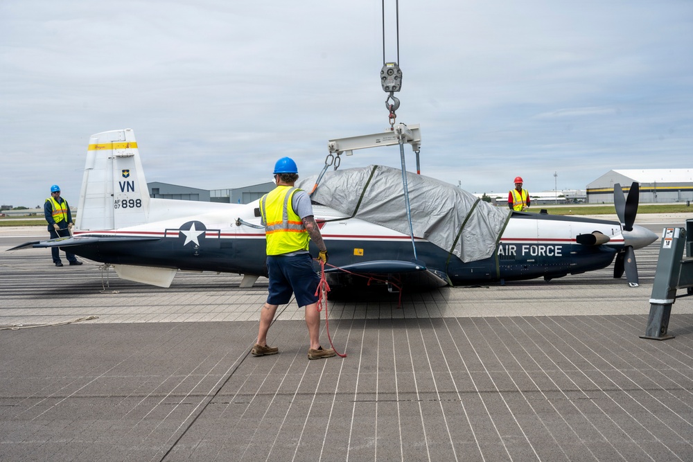 Vance pilot performs successful belly-landing at McConnell