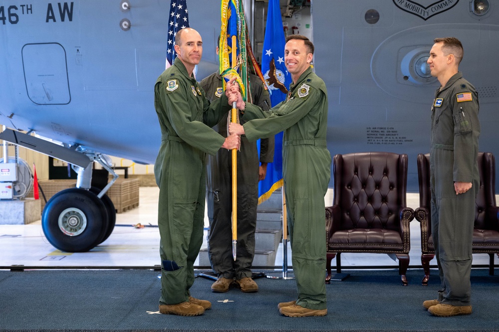 7th Airlift Squadron Change of Command
