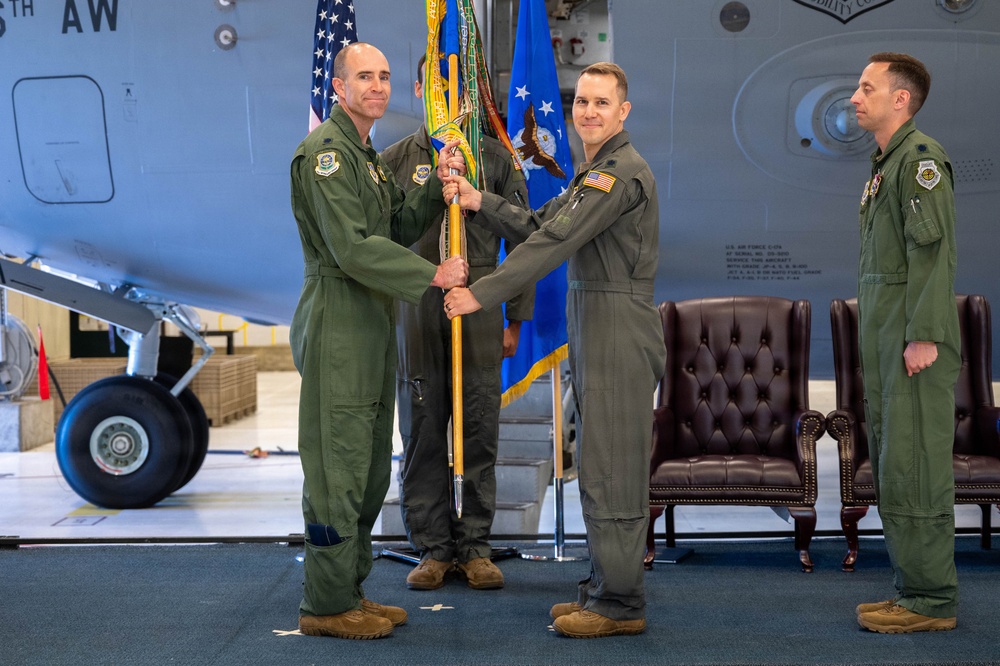 7th Airlift Squadron Change of Command