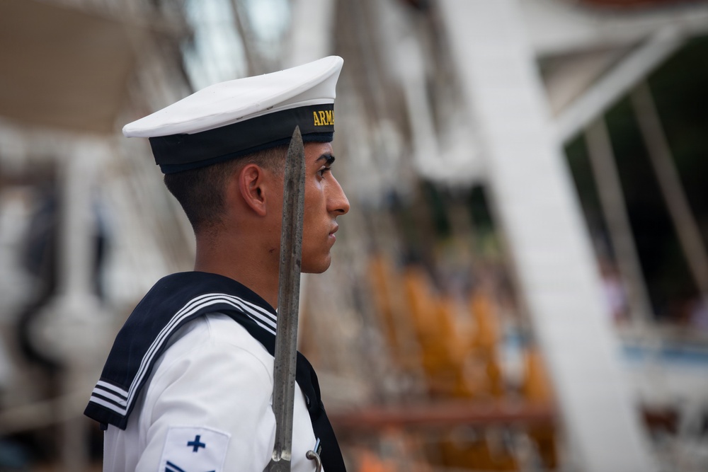 Sail 250 New Orleans Hosts Receptions for The Esmerelda and Libertad