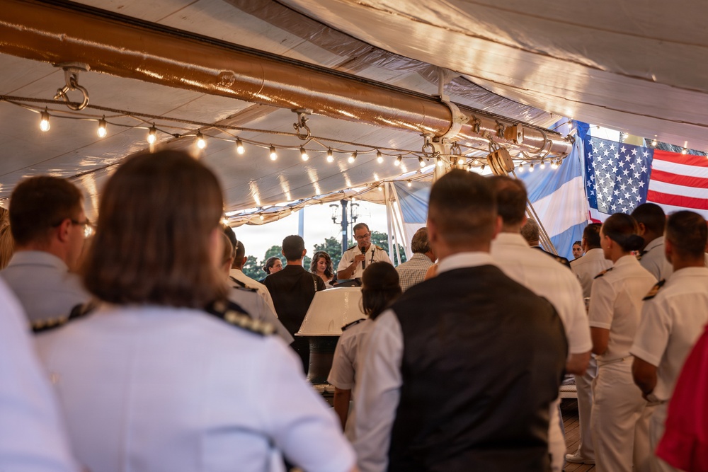Sail 250 New Orleans Hosts Receptions for The Esmerelda and Libertad