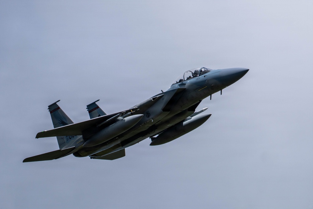 F-15 EX soars at the Oregon International Air Show