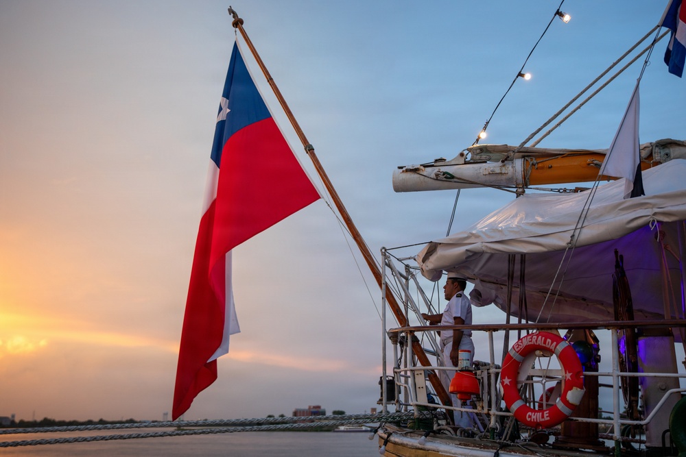 Sail 250 New Orleans Hosts Receptions for The Esmerelda and Libertad
