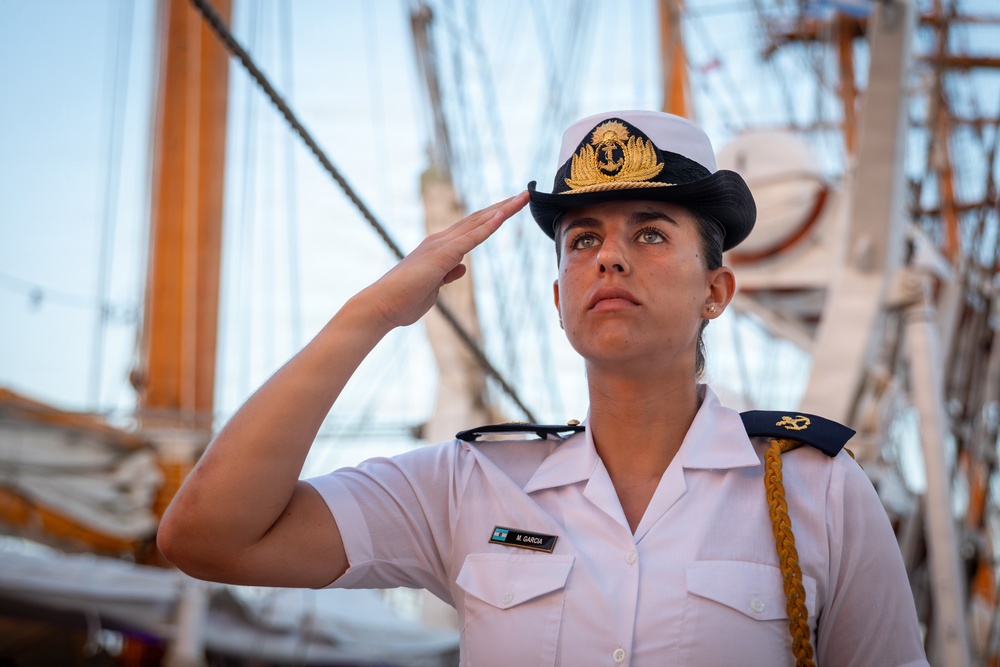 Sail 250 New Orleans Hosts Receptions for The Esmerelda and Libertad