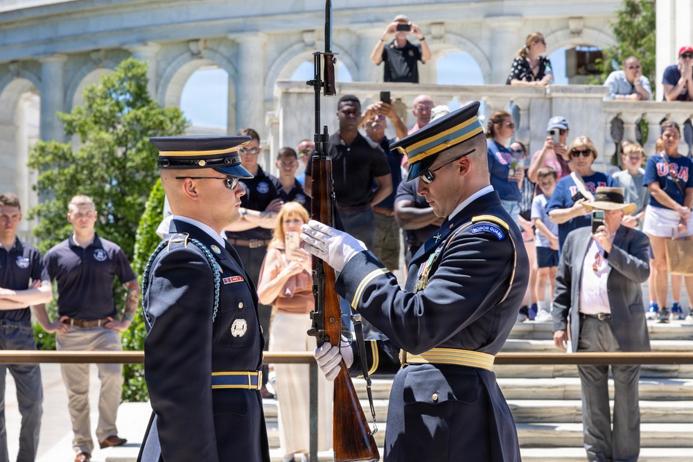Cpt. Stolarski's Last Sentinel Walk