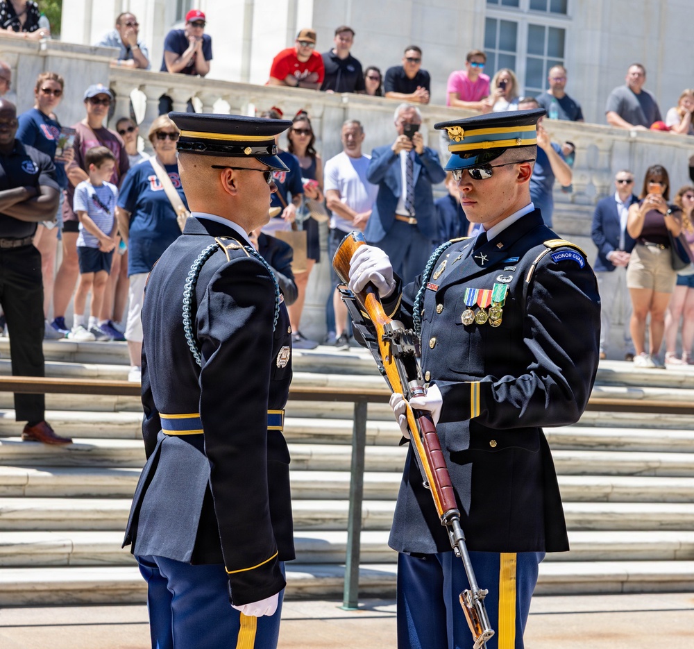 Cpt. Stolarski's Last Sentinel Walk